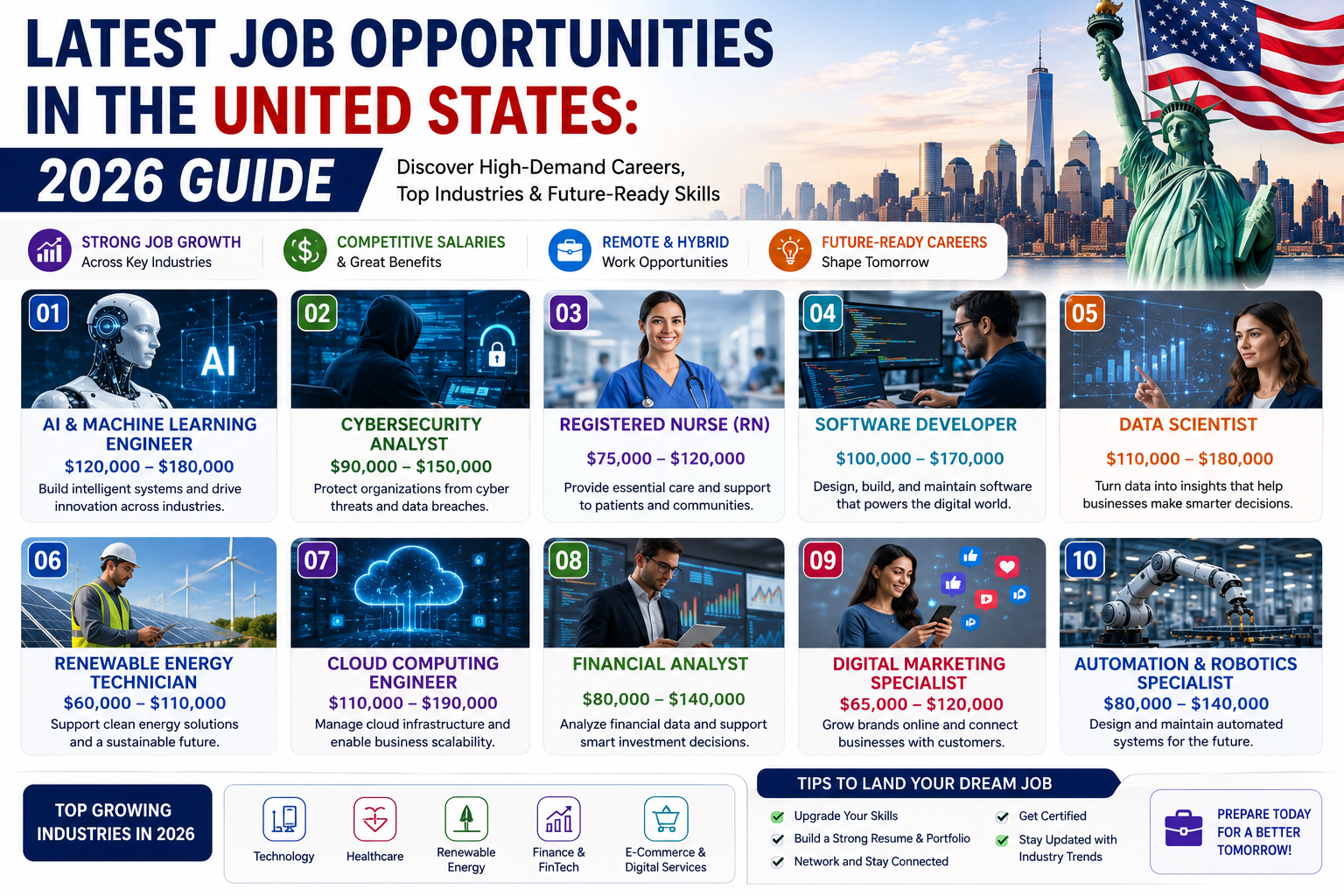 Latest Job Opportunities in the United States: 2026 Guide